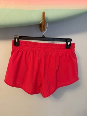 aerie low rise pink Athletic Shorts with Elastic Waist